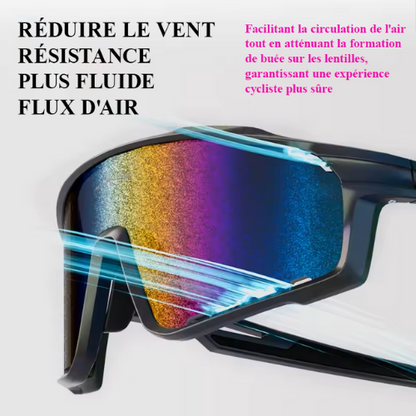 Lunettes de Cyclisme – UV400 | Style & Protection pour Vélo, Pêche, Patinage