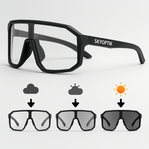 Lunettes Photochromiques Outdoor – Cyclisme, VTT, Route, Randonnée