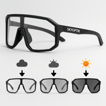 Lunettes Photochromiques Outdoor – Cyclisme, VTT, Route, Randonnée