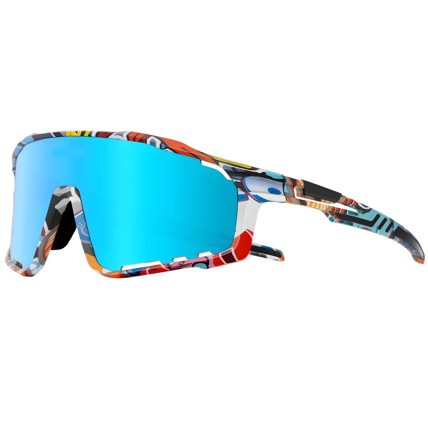 Lunettes de Sport Cycliste Professionnel SKYOPTIK VISION™ - Vision Panoramique HD