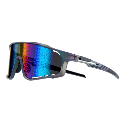Lunettes de Sport Cycliste Professionnel SKYOPTIK VISION™ - Vision Panoramique HD