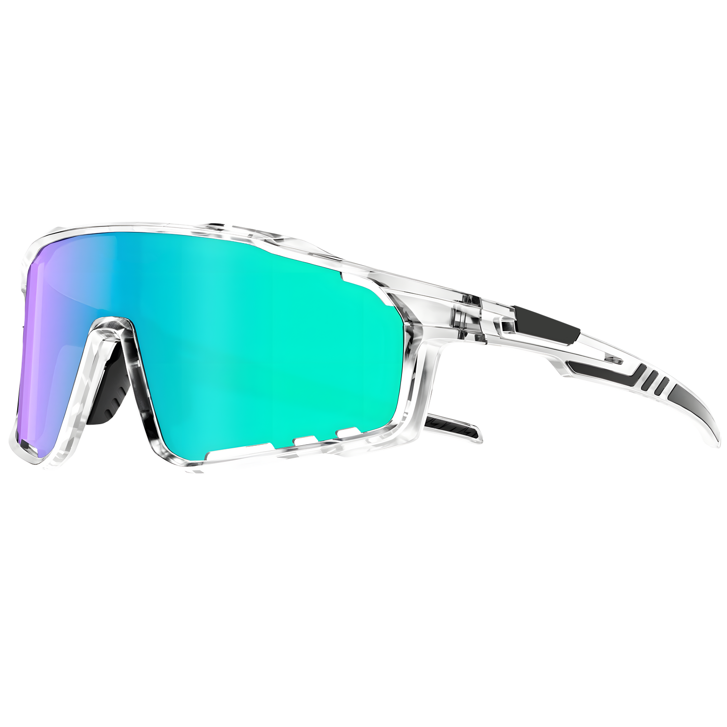 Lunettes de Sport Cycliste Professionnel SKYOPTIK VISION™ - Vision Panoramique HD